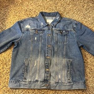 Oversized Jean Jacket
